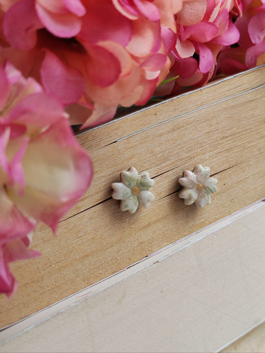 Cercei Floricele stud